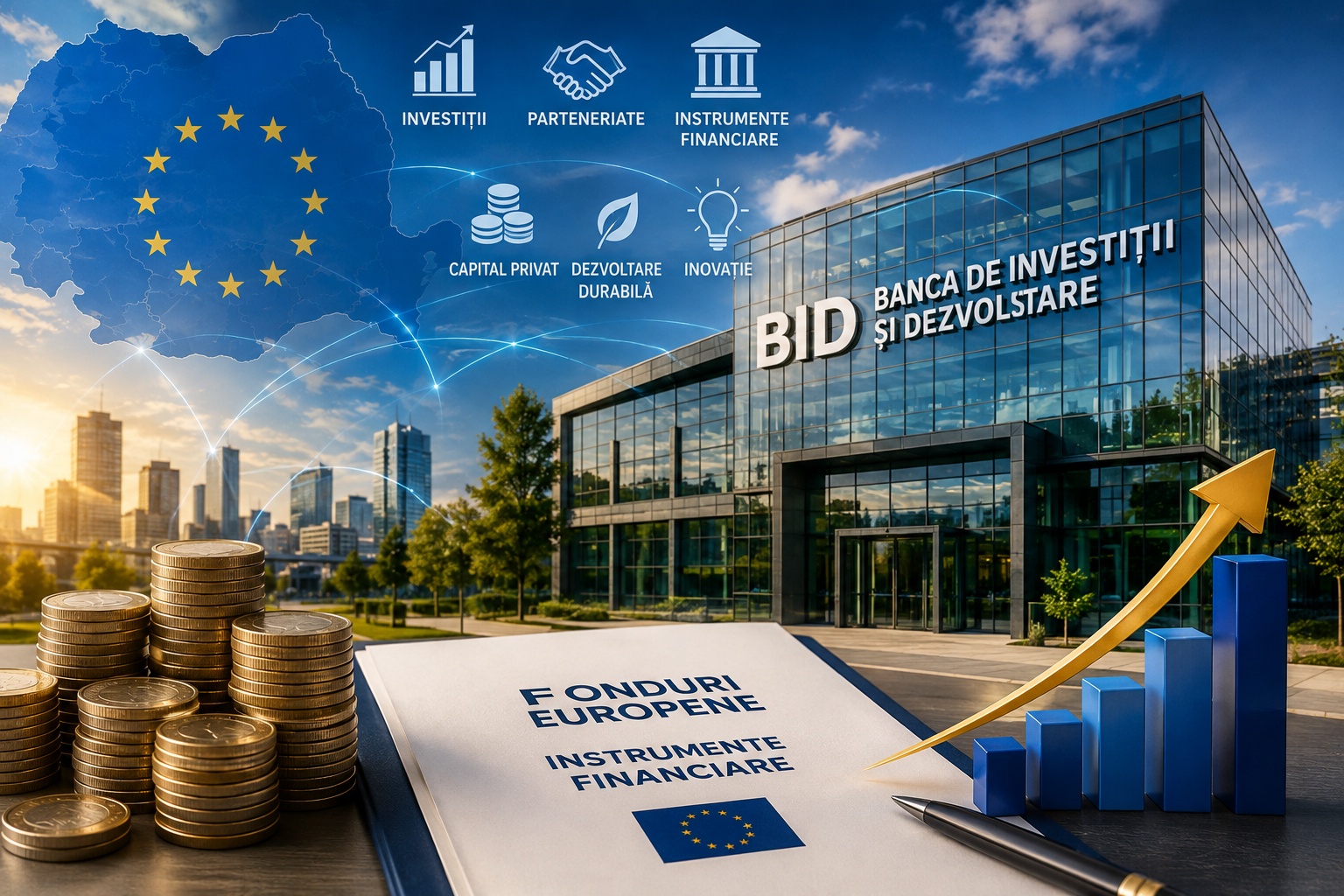 BID schimbă finanțarea europeană: bani UE pentru investiții